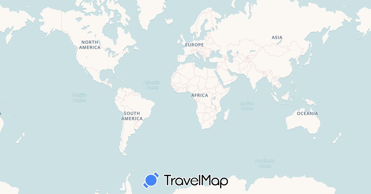 TravelMap itinerary: driving, bus, plane, cycling, train, hiking, boat, motorbike in United Arab Emirates, Albania, Austria, Belgium, Canada, Switzerland, China, Cyprus, Czech Republic, Germany, Egypt, Spain, Finland, France, United Kingdom, Greece, Croatia, Hungary, India, Italy, Latvia, Morocco, Malta, Maldives, Mexico, Norway, Oman, Philippines, Poland, Portugal, Romania, Thailand, Tunisia, Turkey, United States, Vatican City (Africa, Asia, Europe, North America)